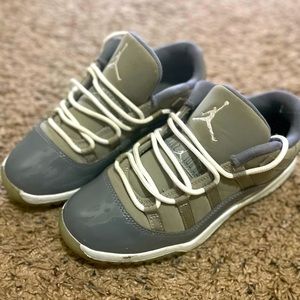 Jordan Cool Grey low youth size 3